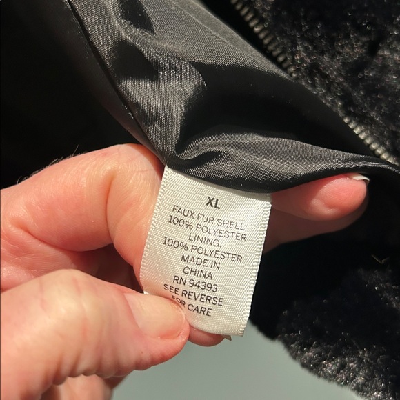 dressbarn Black Teddy Jacket - Picture 4 of 4